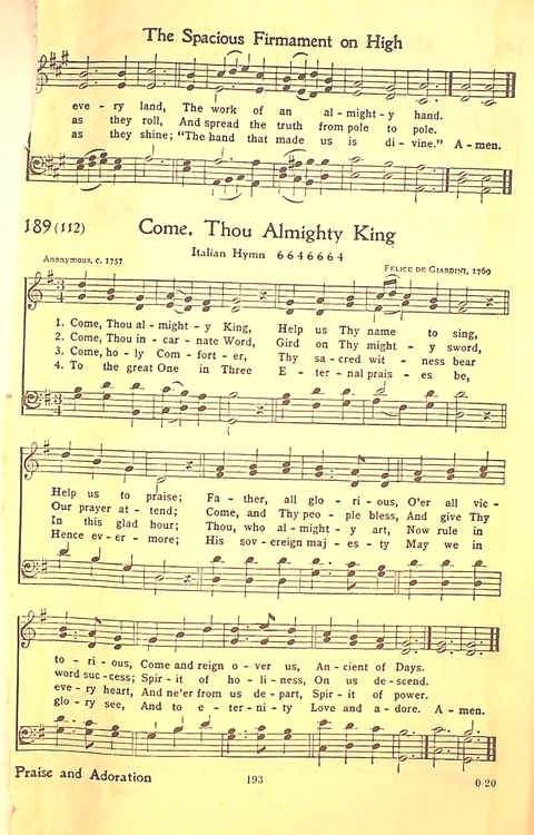 The Hymnal: Army and Navy page 194