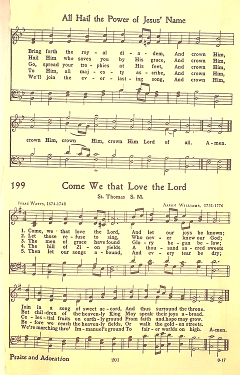 The Hymnal: Army and Navy page 202