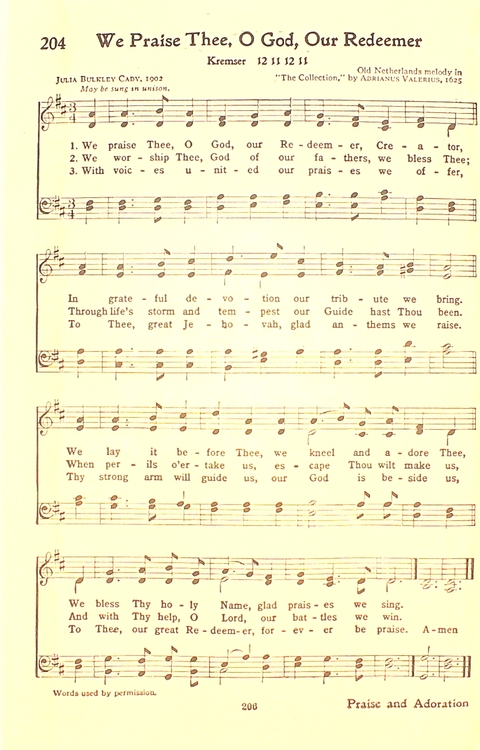 The Hymnal: Army and Navy page 207