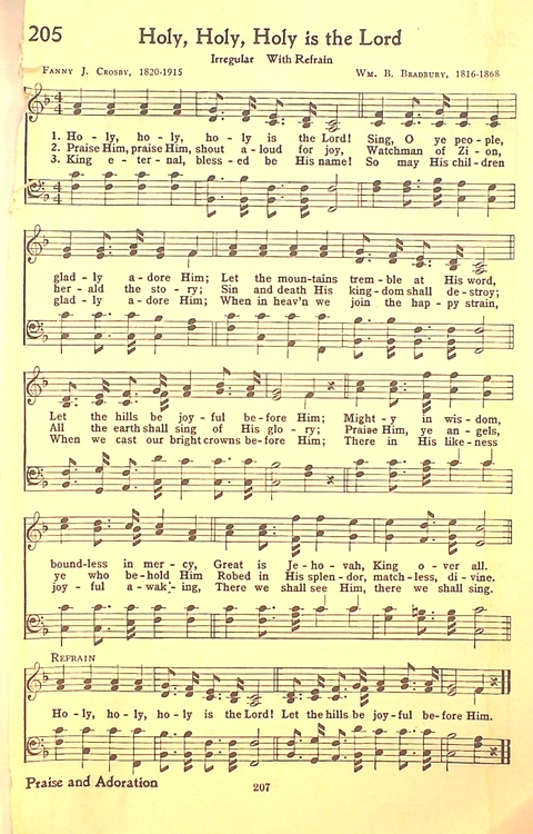 The Hymnal: Army and Navy page 208