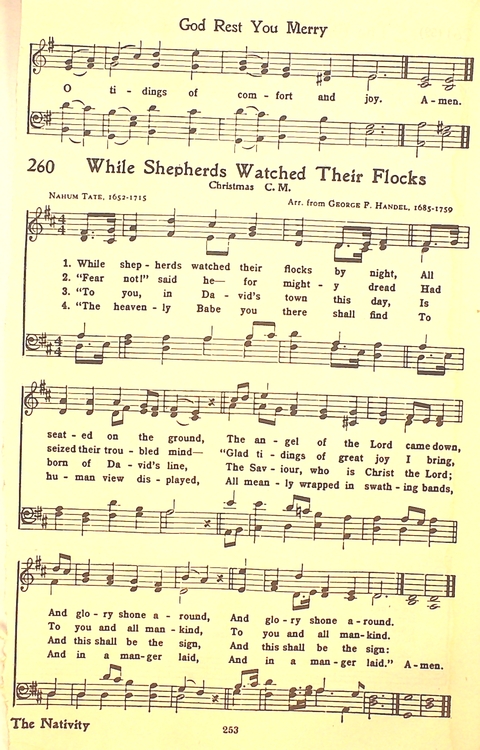 The Hymnal: Army and Navy page 254