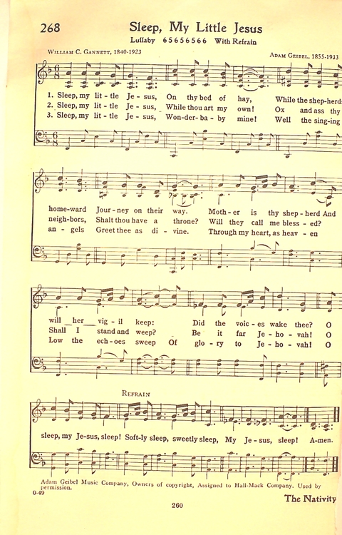 The Hymnal: Army and Navy page 261