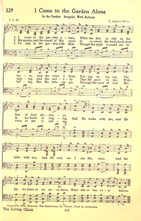 The Hymnal: Army and Navy page 314