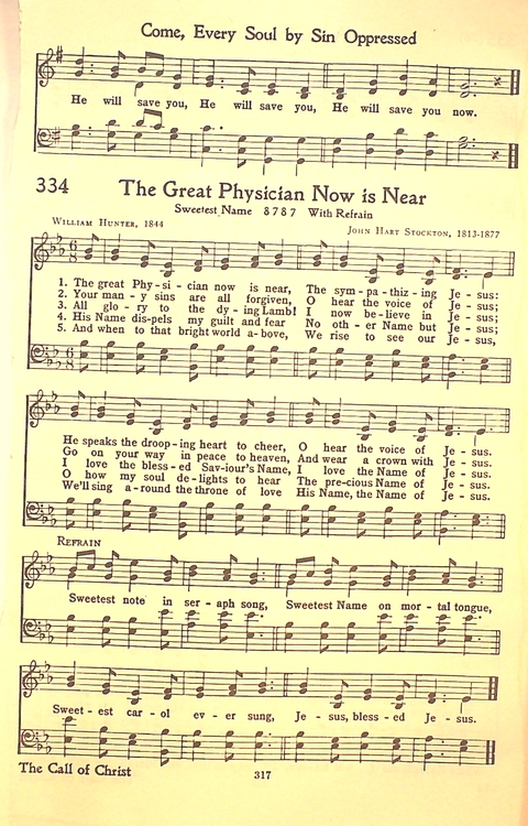 The Hymnal: Army and Navy page 318