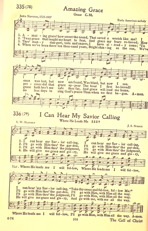 The Hymnal: Army and Navy page 319