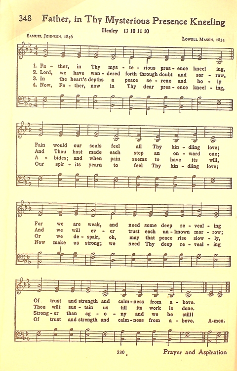 The Hymnal: Army and Navy page 332