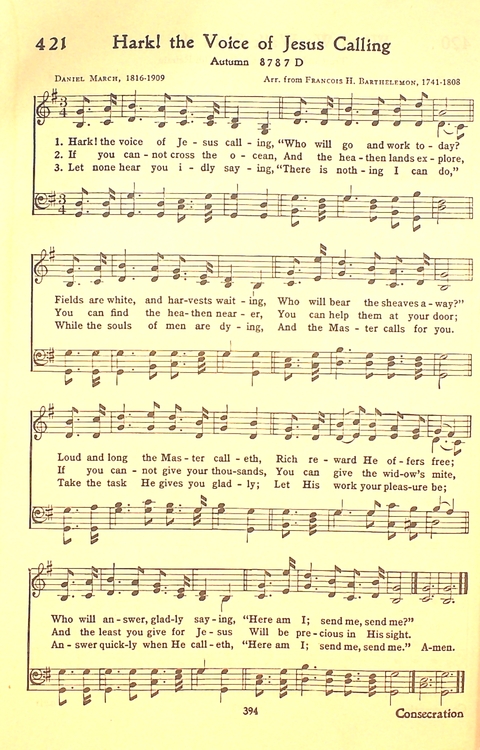 The Hymnal: Army and Navy page 396