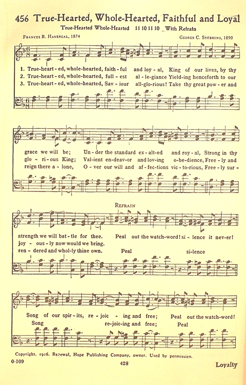 The Hymnal: Army and Navy page 430