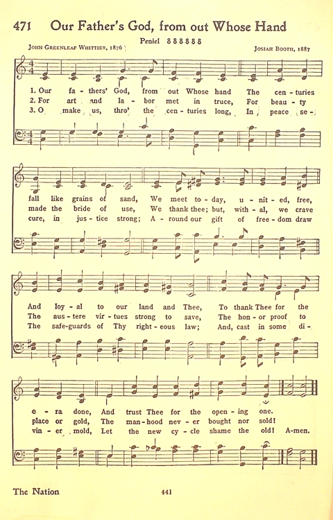 The Hymnal: Army and Navy page 443