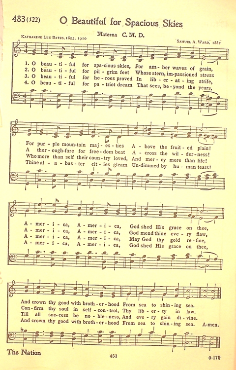 The Hymnal: Army and Navy page 453