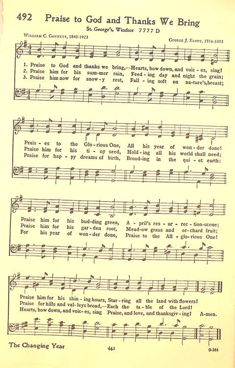 The Hymnal: Army and Navy page 463