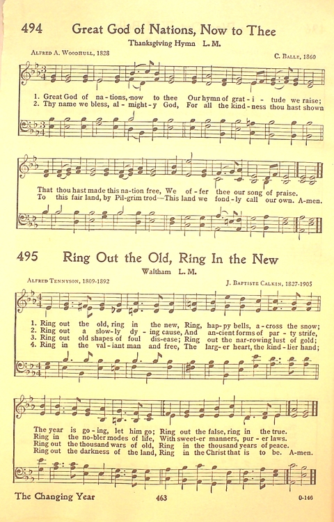 The Hymnal: Army and Navy page 465