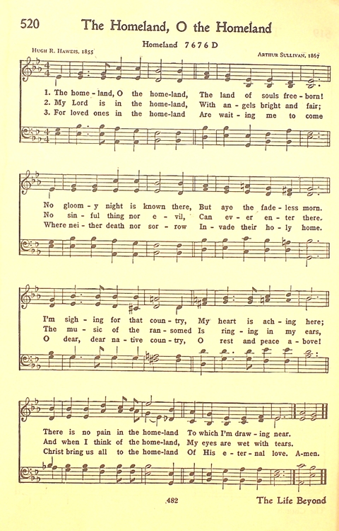 The Hymnal: Army and Navy page 484