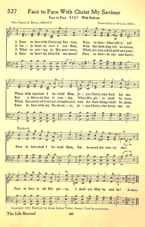 The Hymnal: Army and Navy page 491