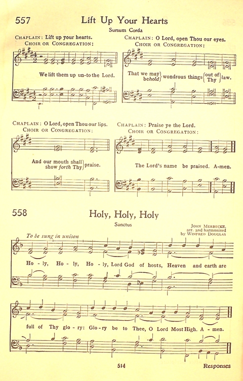 The Hymnal: Army and Navy page 516