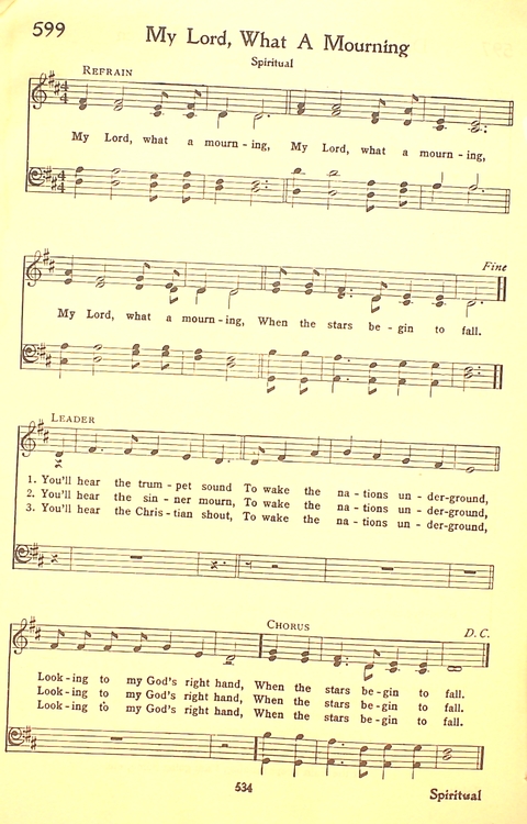 The Hymnal: Army and Navy page 536