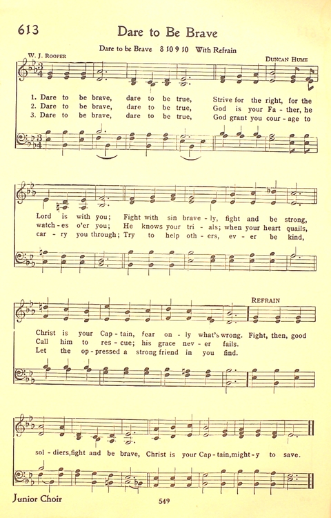 The Hymnal: Army and Navy page 551