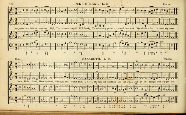 American Psalmody: a collection of sacred music, comprising a great variety of psalm, and hymn tunes, set-pieces, anthems and chants, arranged with a figured bass for the organ...(3rd ed.) page 131