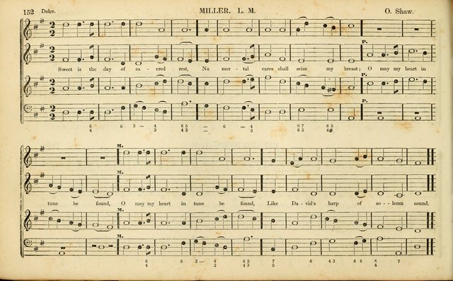 American Psalmody: a collection of sacred music, comprising a great variety of psalm, and hymn tunes, set-pieces, anthems and chants, arranged with a figured bass for the organ...(3rd ed.) page 149