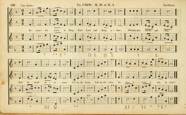 American Psalmody: a collection of sacred music, comprising a great variety of psalm, and hymn tunes, set-pieces, anthems and chants, arranged with a figured bass for the organ...(3rd ed.) page 189