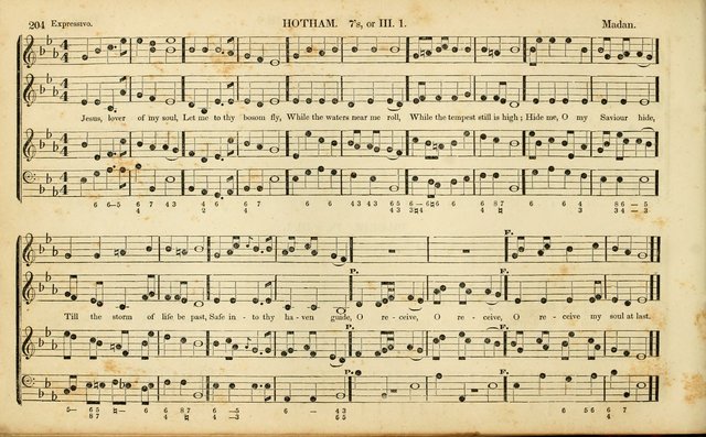 American Psalmody: a collection of sacred music, comprising a great variety of psalm, and hymn tunes, set-pieces, anthems and chants, arranged with a figured bass for the organ...(3rd ed.) page 201