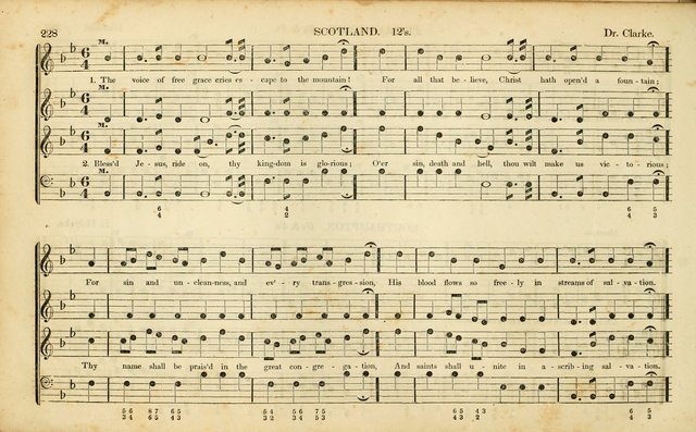 American Psalmody: a collection of sacred music, comprising a great variety of psalm, and hymn tunes, set-pieces, anthems and chants, arranged with a figured bass for the organ...(3rd ed.) page 225