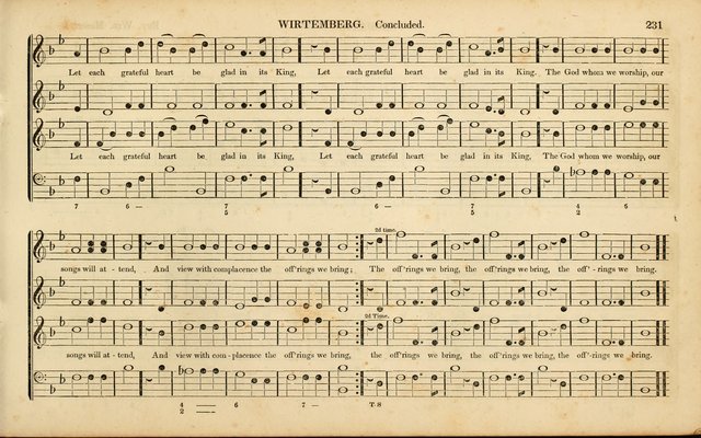 American Psalmody: a collection of sacred music, comprising a great variety of psalm, and hymn tunes, set-pieces, anthems and chants, arranged with a figured bass for the organ...(3rd ed.) page 228