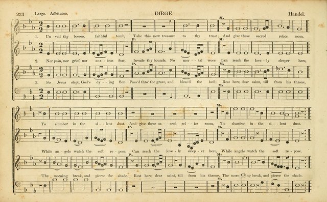 American Psalmody: a collection of sacred music, comprising a great variety of psalm, and hymn tunes, set-pieces, anthems and chants, arranged with a figured bass for the organ...(3rd ed.) page 231