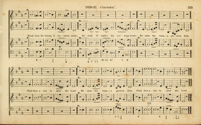 American Psalmody: a collection of sacred music, comprising a great variety of psalm, and hymn tunes, set-pieces, anthems and chants, arranged with a figured bass for the organ...(3rd ed.) page 232