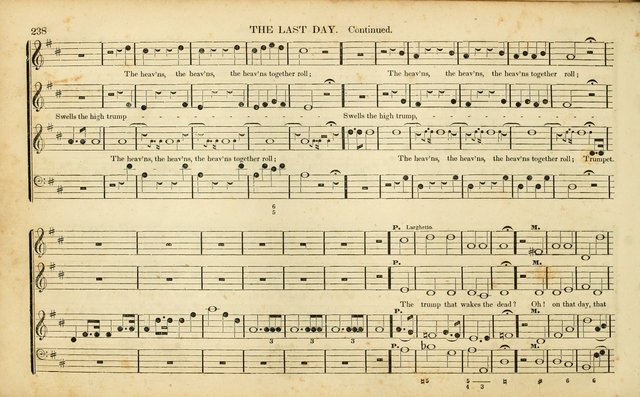 American Psalmody: a collection of sacred music, comprising a great variety of psalm, and hymn tunes, set-pieces, anthems and chants, arranged with a figured bass for the organ...(3rd ed.) page 235