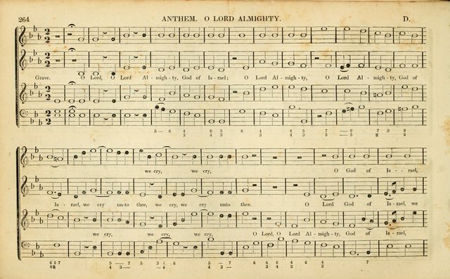 American Psalmody: a collection of sacred music, comprising a great variety of psalm, and hymn tunes, set-pieces, anthems and chants, arranged with a figured bass for the organ...(3rd ed.) page 261