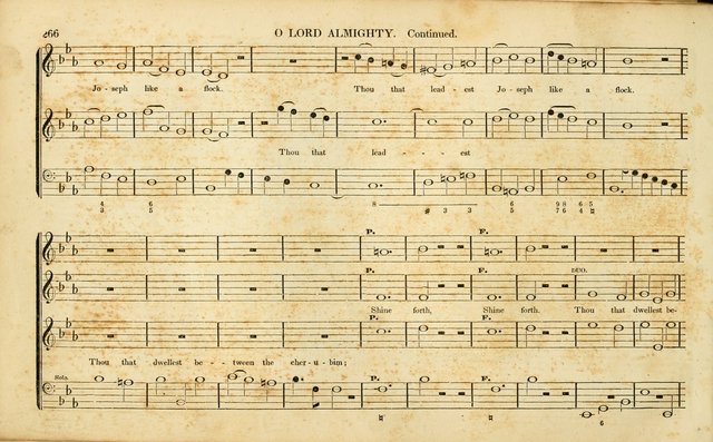 American Psalmody: a collection of sacred music, comprising a great variety of psalm, and hymn tunes, set-pieces, anthems and chants, arranged with a figured bass for the organ...(3rd ed.) page 263