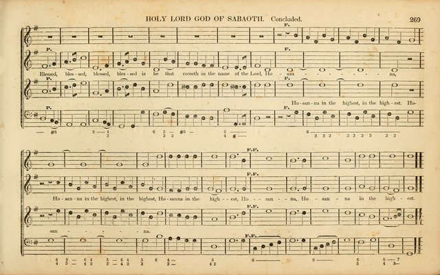 American Psalmody: a collection of sacred music, comprising a great variety of psalm, and hymn tunes, set-pieces, anthems and chants, arranged with a figured bass for the organ...(3rd ed.) page 266