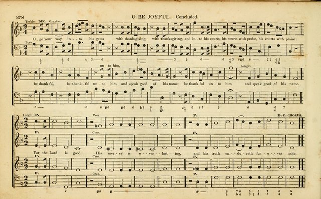 American Psalmody: a collection of sacred music, comprising a great variety of psalm, and hymn tunes, set-pieces, anthems and chants, arranged with a figured bass for the organ...(3rd ed.) page 275