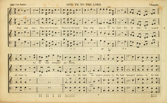 American Psalmody: a collection of sacred music, comprising a great variety of psalm, and hymn tunes, set-pieces, anthems and chants, arranged with a figured bass for the organ...(3rd ed.) page 277