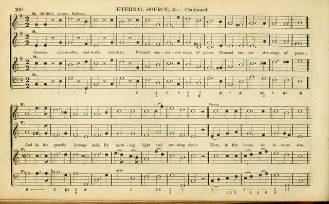 American Psalmody: a collection of sacred music, comprising a great variety of psalm, and hymn tunes, set-pieces, anthems and chants, arranged with a figured bass for the organ...(3rd ed.) page 297