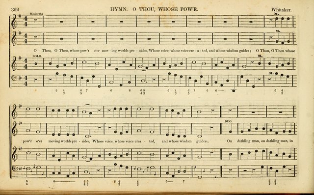 American Psalmody: a collection of sacred music, comprising a great variety of psalm, and hymn tunes, set-pieces, anthems and chants, arranged with a figured bass for the organ...(3rd ed.) page 299