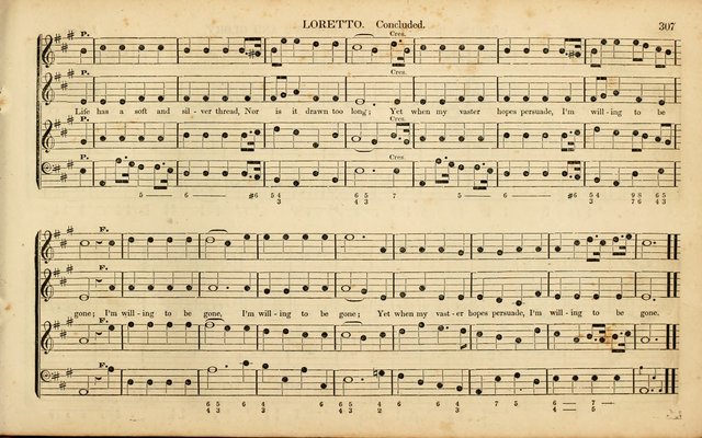 American Psalmody: a collection of sacred music, comprising a great variety of psalm, and hymn tunes, set-pieces, anthems and chants, arranged with a figured bass for the organ...(3rd ed.) page 304