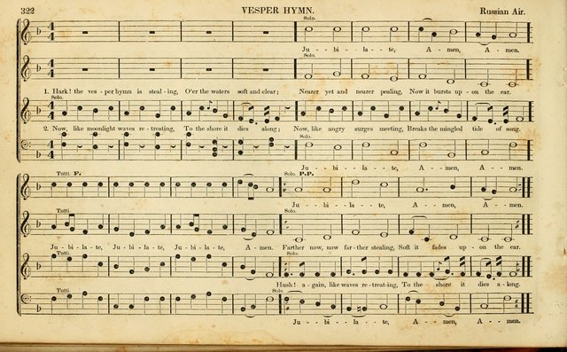 American Psalmody: a collection of sacred music, comprising a great variety of psalm, and hymn tunes, set-pieces, anthems and chants, arranged with a figured bass for the organ...(3rd ed.) page 319