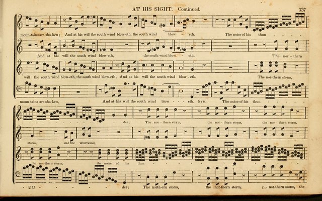 American Psalmody: a collection of sacred music, comprising a great variety of psalm, and hymn tunes, set-pieces, anthems and chants, arranged with a figured bass for the organ...(3rd ed.) page 334