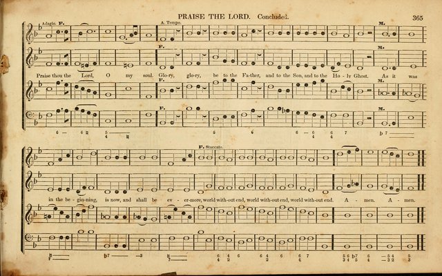 American Psalmody: a collection of sacred music, comprising a great variety of psalm, and hymn tunes, set-pieces, anthems and chants, arranged with a figured bass for the organ...(3rd ed.) page 362