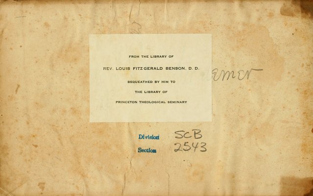 American Psalmody: a collection of sacred music, comprising a great variety of psalm, and hymn tunes, set-pieces, anthems and chants, arranged with a figured bass for the organ...(3rd ed.) page ii