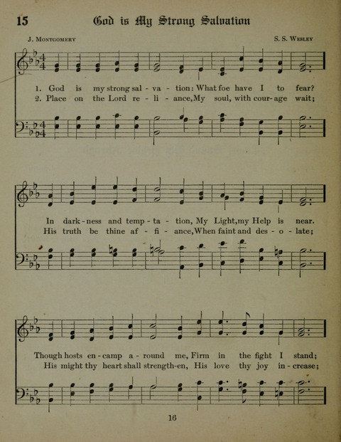 The Assembly Praise Book: Hymns and Tunes for General Use with responsive readings from the psalms page 16