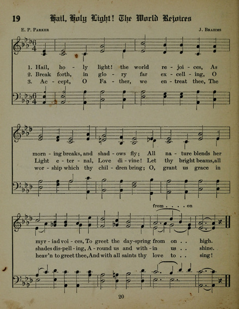 The Assembly Praise Book: Hymns and Tunes for General Use with responsive readings from the psalms page 20