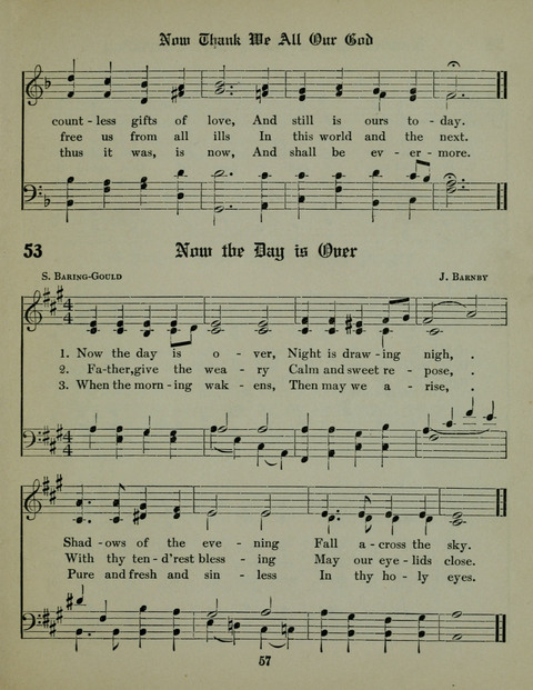 The Assembly Praise Book: Hymns and Tunes for General Use with responsive readings from the psalms page 57