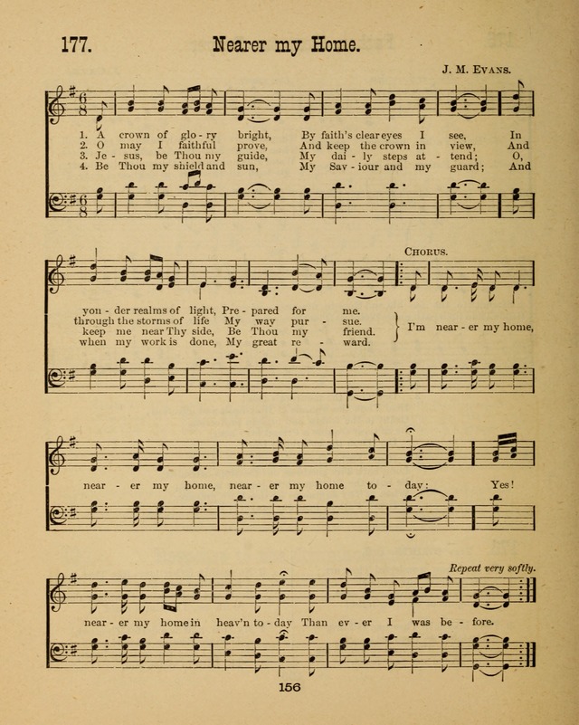 Augsburg Songs for Sunday Schools and other services page 156