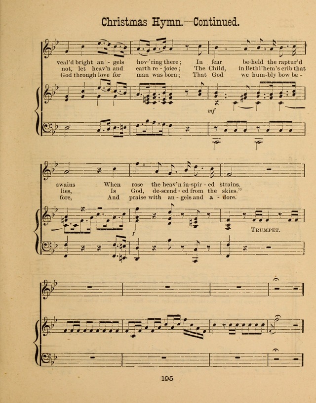 Augsburg Songs for Sunday Schools and other services page 195