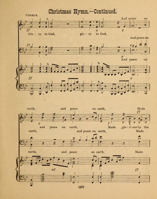 Augsburg Songs for Sunday Schools and other services page 197