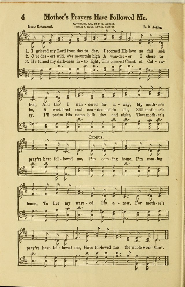 Awakening Songs: fifty selections of unequaled effectiveness in street, factory, and shop work (Utility Ed.) page 5