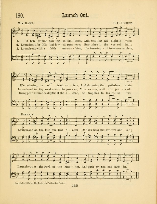 Augsburg Songs No. 2: for Sunday schools and other services page 192